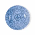 Moderne farbige Teller 18 Stück Kompletter Tischservice in Gres - Creta Viadurini