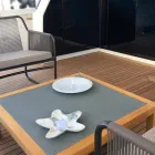 Moderne Marmortasse in Form eines Seesterns Made in Italy - Ticcio Viadurini