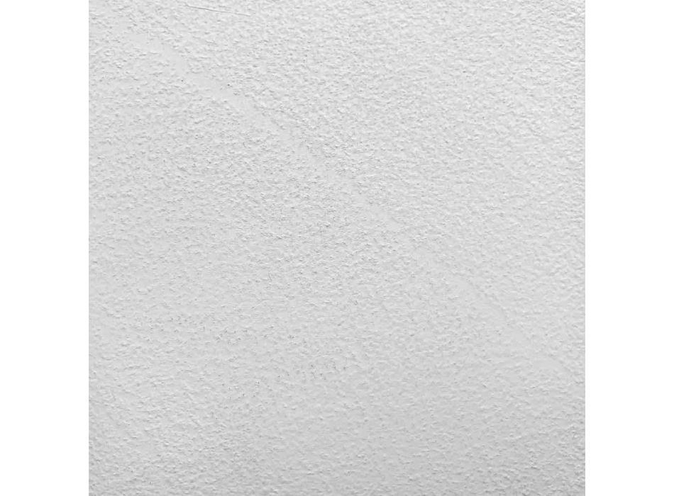 Duschwanne 140x70 cm in Weiß oder Grau - Cupio Concrete Effect Resin Viadurini