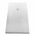 Moderne Duschwanne 160x70 in Resin Stone Effect Finish - Domio Viadurini