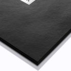Quadratische Duschwanne 80x80 aus Harz mit modernem Stein-Effekt-Finish - Domio Viadurini