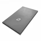 Rechteckige Duschwanne 140x90 in Resin Stone Effect Finish - Domio Viadurini