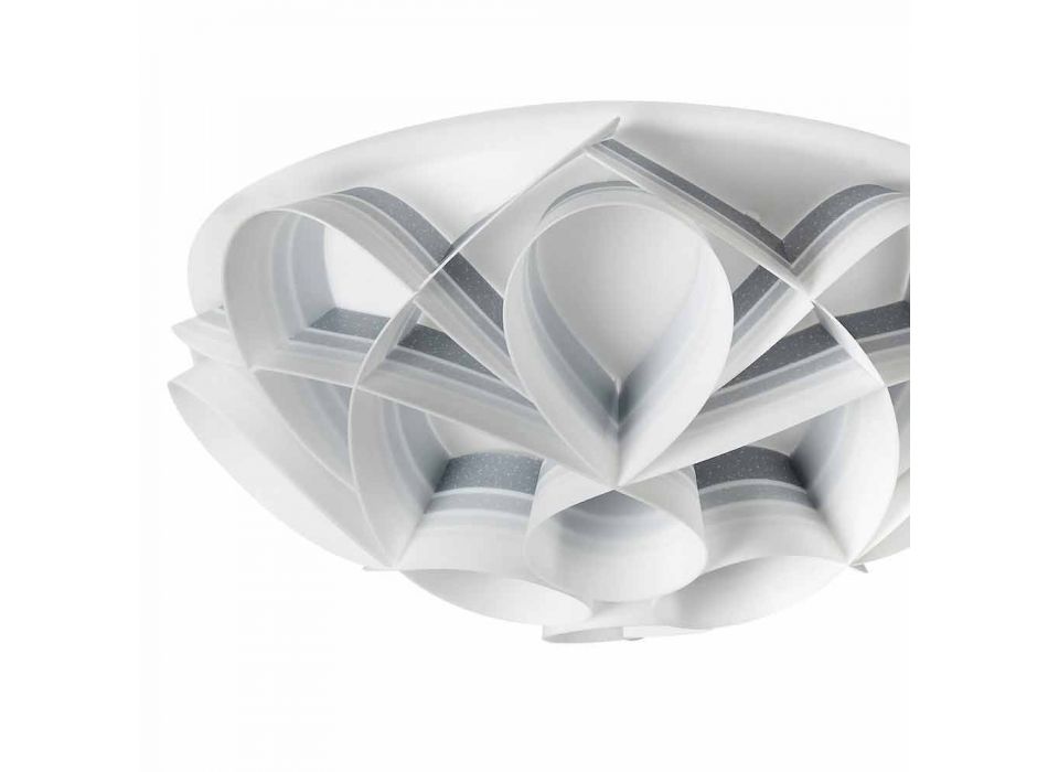 3 Lichter Deckenleuchte in Italien von modernem Design, Durchmesser gemacht. 51 cm, Lena Viadurini