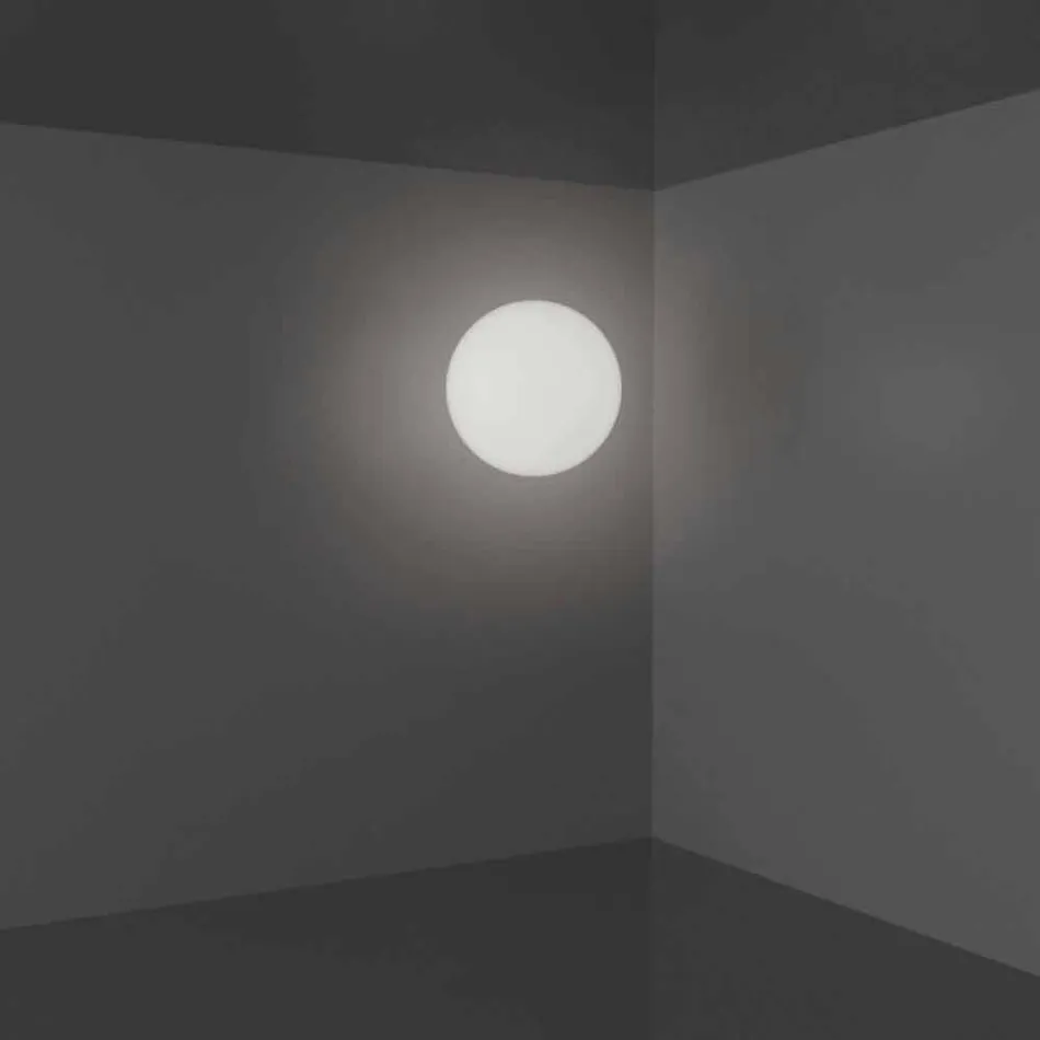 Slide Globo (Wall) Kugel Deckenleuchte aus Polyethylen in Italien hergestellt Viadurini