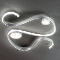 Metall-Wandleuchte mit dimmbarer LED Modernes Design - Steven