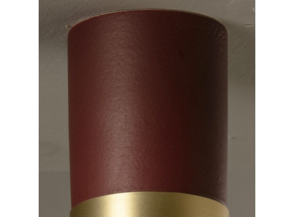 Artisan Deckenlampe aus Keramik und Messing Made in Italy - Toscot Match