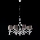 Weiße LED-Deckenleuchte zur Beleuchtung moderner und aufgeräumter Räume – Dalia Viadurini