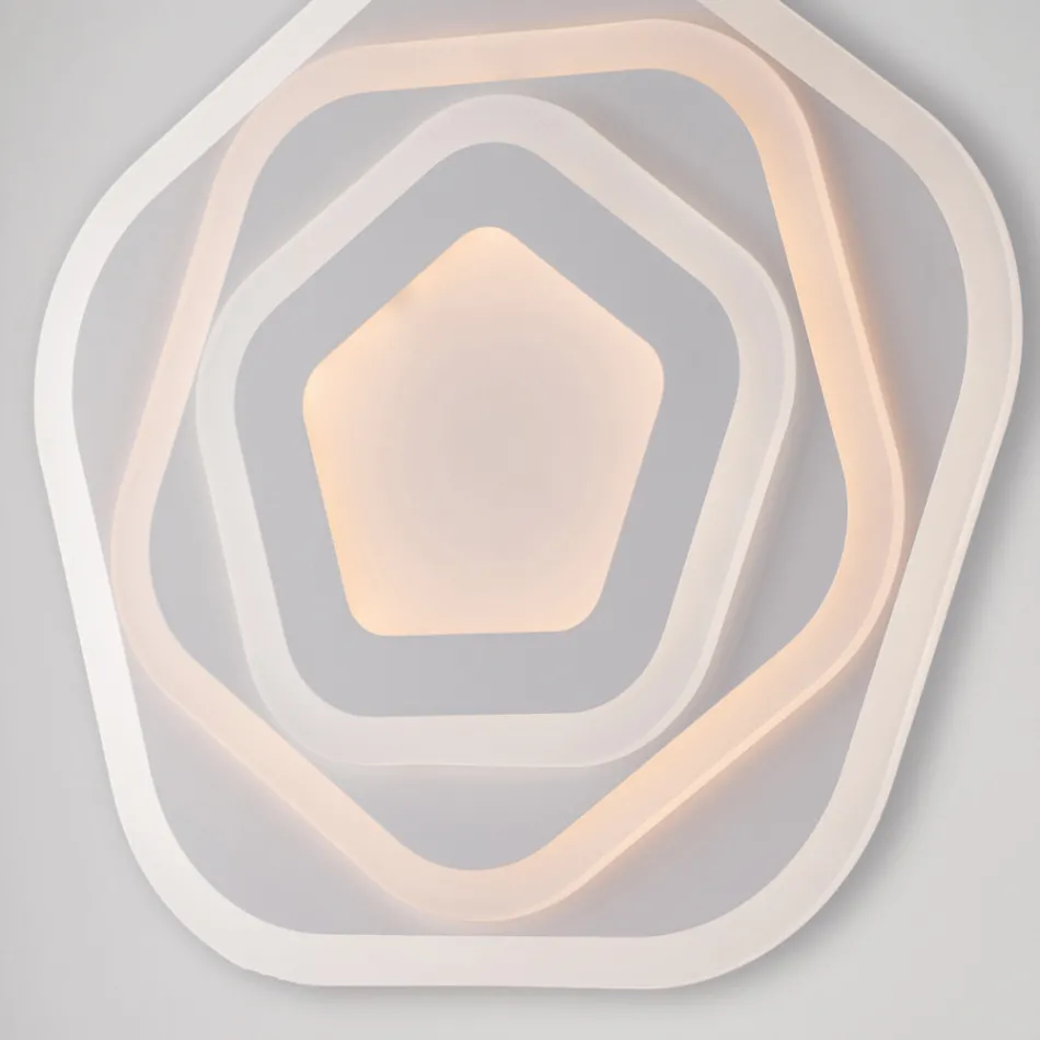 Weiße LED-Deckenleuchte für die Innenbeleuchtung - Vega Viadurini