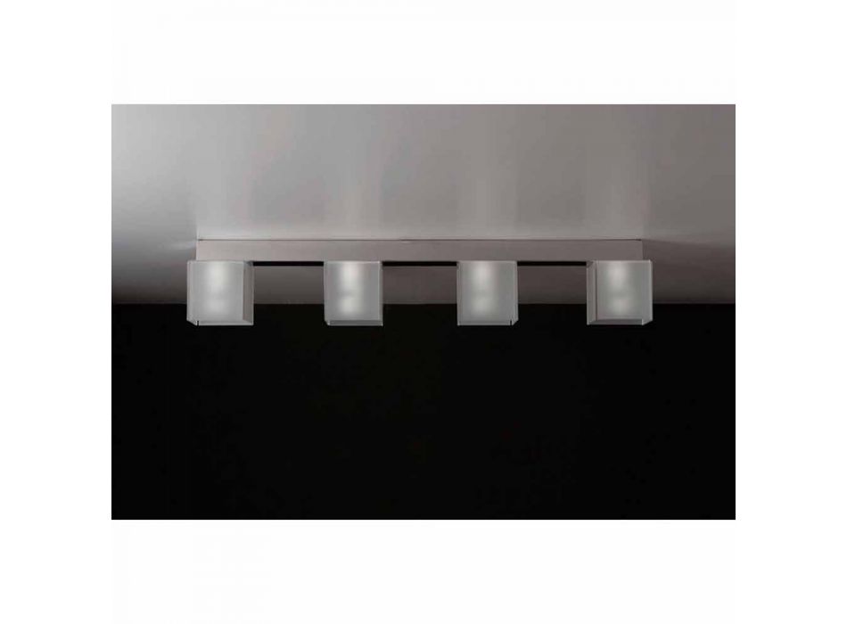 Deckenleuchte mit modernem Design Schatten, L.86 x P.11cm, Matis Viadurini