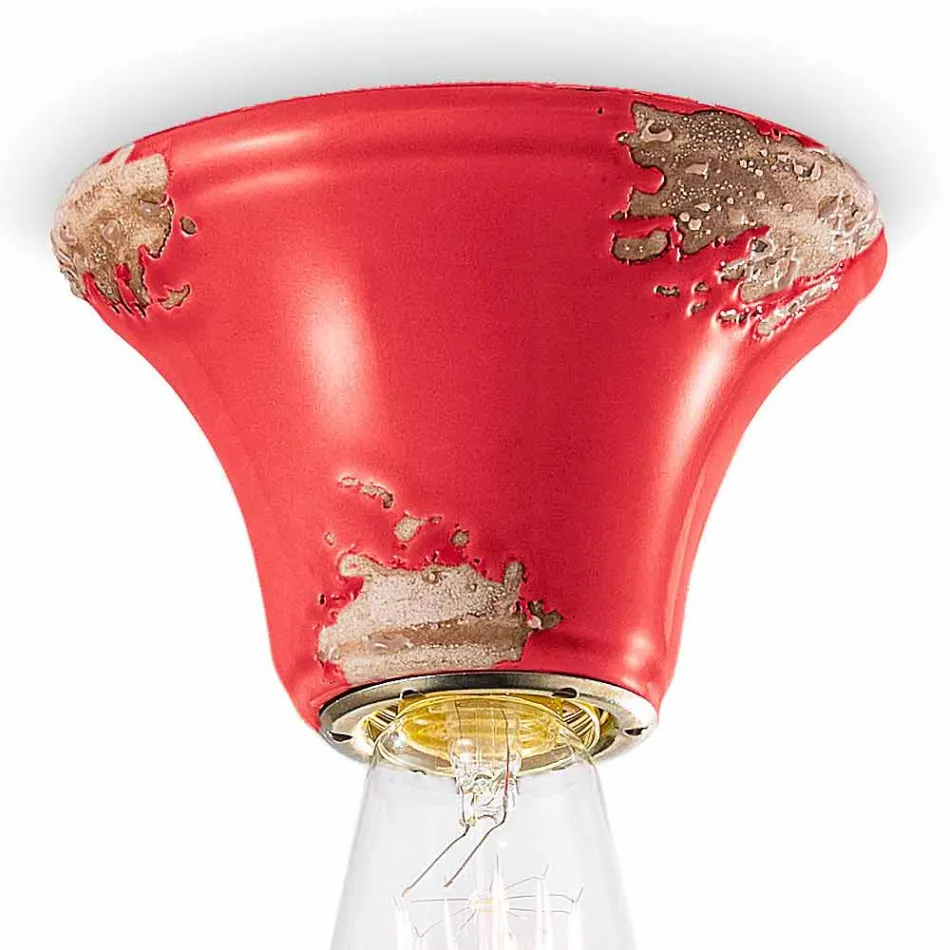 Deckendeckenleuchte Scheinwerfer Urban Style Vintage Diane Ferroluce Viadurini