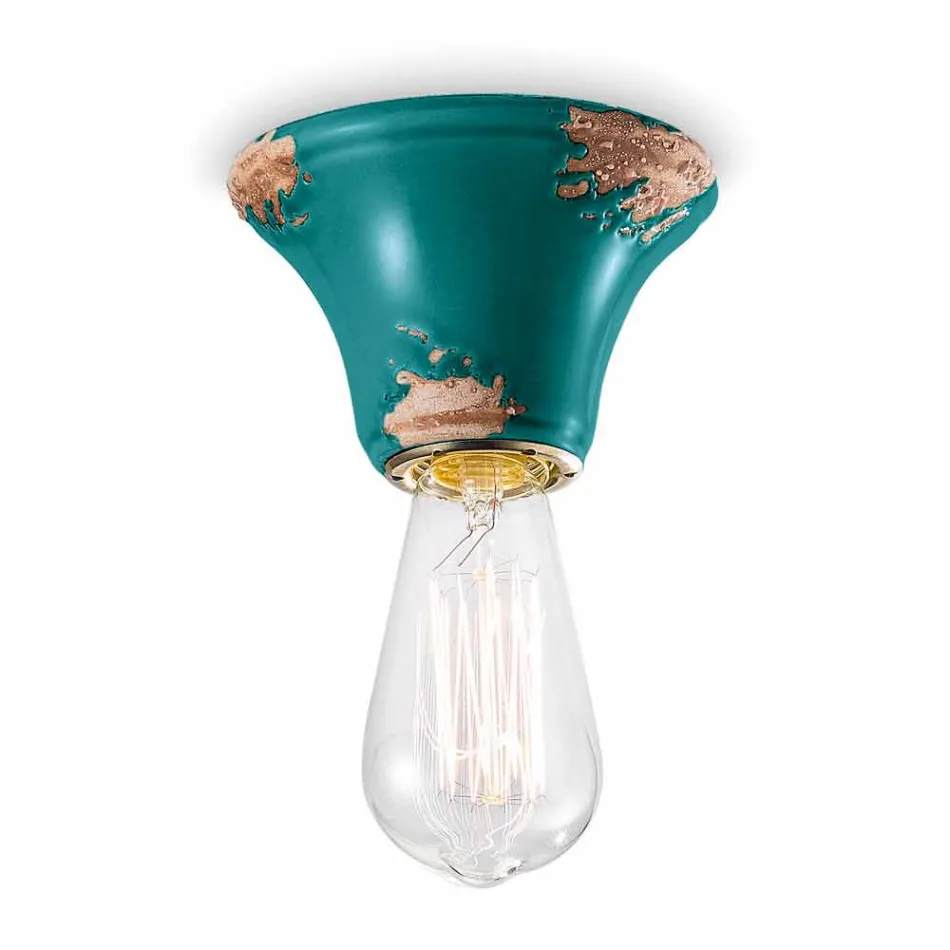 Deckendeckenleuchte Scheinwerfer Urban Style Vintage Diane Ferroluce Viadurini