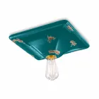 Deckenleuchte im Retro-Stil Keramik Karen Ferroluce Viadurini