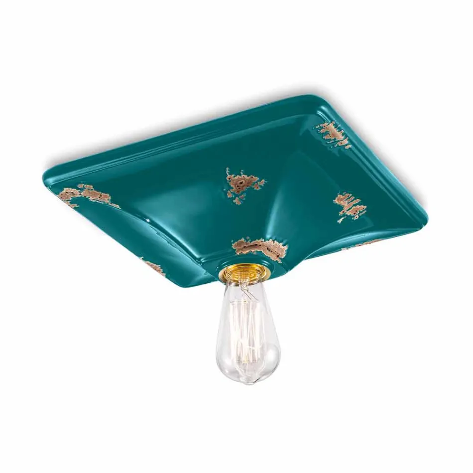 Deckenleuchte im Retro-Stil Keramik Karen Ferroluce Viadurini