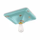 Deckenleuchte im Retro-Stil Keramik Karen Ferroluce Viadurini