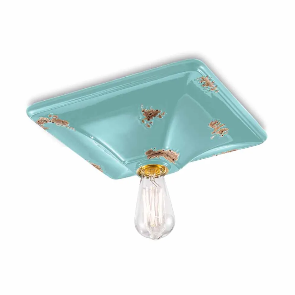 Deckenleuchte im Retro-Stil Keramik Karen Ferroluce Viadurini