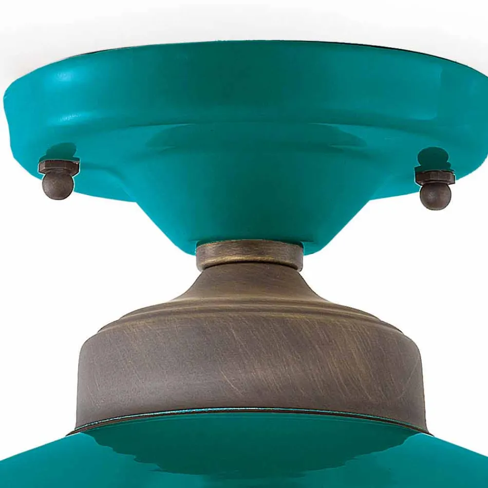 Deckenleuchte Designer Decken Keramik und Messing Cecilia Viadurini