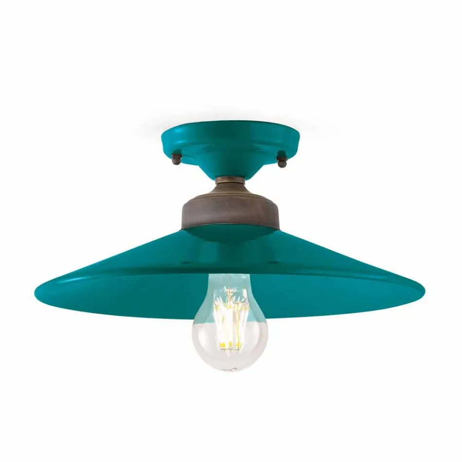 Deckenleuchte Designer Decken Keramik und Messing Cecilia Viadurini