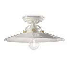 Design Decke Keramik und goldenen Schrauben Louise Ferroluce Viadurini