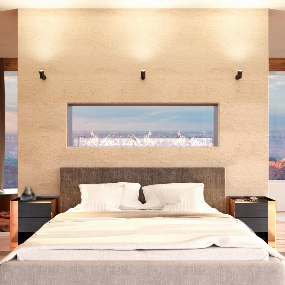 Verstellbare Spotlight Deckenleuchte aus weißem oder schwarzem Aluminium 4 Stück - Lazzaro Viadurini