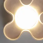 Deckenlampe aus farbiger Keramik, handgefertigt in Italien - Toscot Clover Viadurini