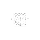 Deckenlampe aus farbiger Keramik, handgefertigt in Italien - Toscot Clover Viadurini