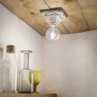 Deckenleuchte aus Keramik im rustikalen Stil Viadurini