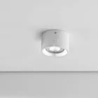 LED-Lampe runde Decken aus Beton oder Putz Nadir 8 Aldo Bernardi Viadurini