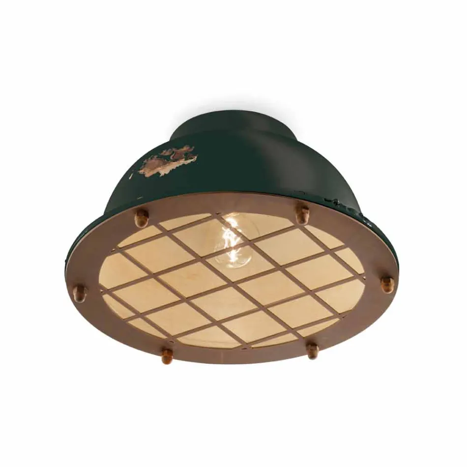 Decken nautischen Stil Keramik mit Gitter Mary Ferroluce Viadurini