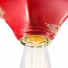 Decken Keramik Jahrgang quadratischen Sockel Ashley Ferroluce Viadurini