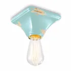 Decken Keramik Jahrgang quadratischen Sockel Ashley Ferroluce Viadurini