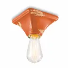 Decken Keramik Jahrgang quadratischen Sockel Ashley Ferroluce Viadurini