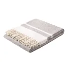 Ultraweiches und flauschiges Plaid aus Wollmischung, hergestellt in Italien – Caldoso Viadurini