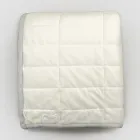 Plaid aus Baumwollsatin und Chenille mit Lurex-, Kreide- oder Retro-Bordüre – Tortoro Viadurini