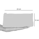 Künstlerisch handbedruckte Clutch-Tasche, Einzelstück aus Baumwolle, 2 Stück – Viadurini von Marchi Viadurini