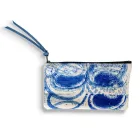 Künstlerisch handbedruckte Clutch, Einzelstück aus Baumwolle, 2 Stück – Viadurini von Marchi Viadurini