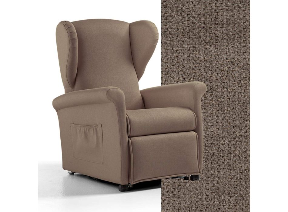Lift-Sessel mit Lift-, Relax- und Bettfunktion, hergestellt in Italien – Talita Viadurini