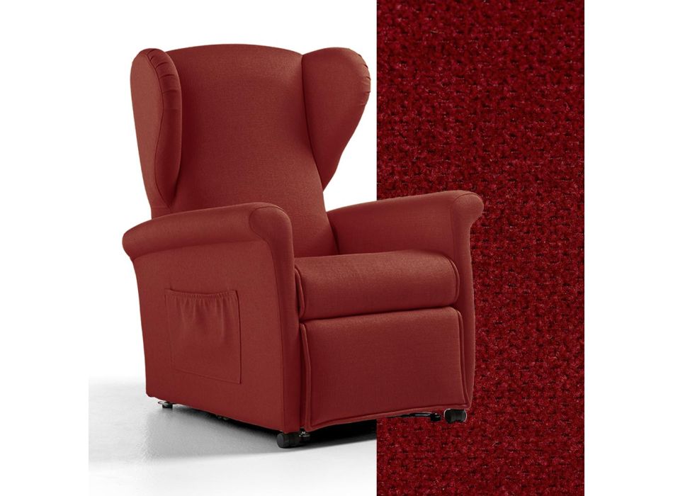 Lift-Sessel mit Lift-, Relax- und Bettfunktion, hergestellt in Italien – Talita Viadurini
