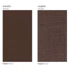 Außensessel mit rechter Ecke aus Aluminium und Gurten Made in Italy - Juliediv Viadurini