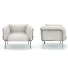 Niedriger Outdoor-Sessel mit gepolstertem Sitz Made in Italy - Planter Viadurini