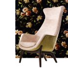 Design Sessel bergére aus Stoff Grilli Wilde made in Italy Viadurini