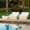 Outdoor / Indoor Sessel mit Armlehnen Slide Kami San, made in Italy