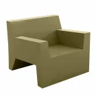 Jut by Vondom Design Outdoor-Sessel aus Polyethylenharz Viadurini