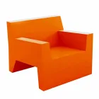 Jut by Vondom Design Outdoor-Sessel aus Polyethylenharz Viadurini