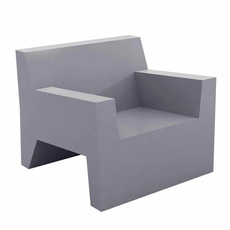 Jut by Vondom Design Outdoor-Sessel aus Polyethylenharz Viadurini