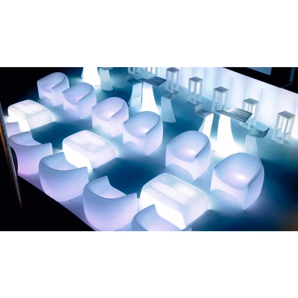 Blow Vondom Outdoor-Sessel aus Polyethylenharz, Design Viadurini