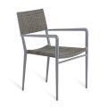 Outdoor-Sessel aus Aluminium und WaProLace-Faser Made in Italy - Marissa