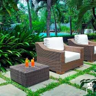 Outdoor-Sessel Hand in Joe Polyethylen Viadurini