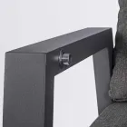 Liegender Outdoor-Sessel aus Stoff und Aluminium, 2 Stück - Nathy Viadurini