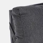 Liegender Outdoor-Sessel aus Stoff und Aluminium, 2 Stück - Nathy Viadurini