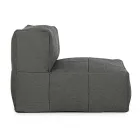 Outdoor-Sessel mit abnehmbarem Stoffbezug, Homemotion – Lydia Viadurini